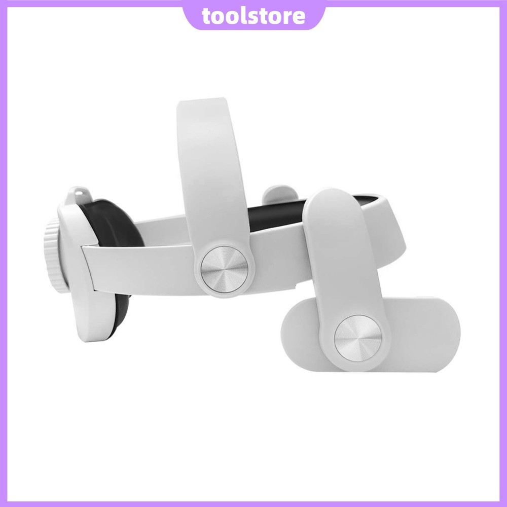 Alça De Cabeça Respirável Ajustável Para Acessórios VR Ajuste Confortável Dispositivos Meta Quest 3 [toolstore.br]