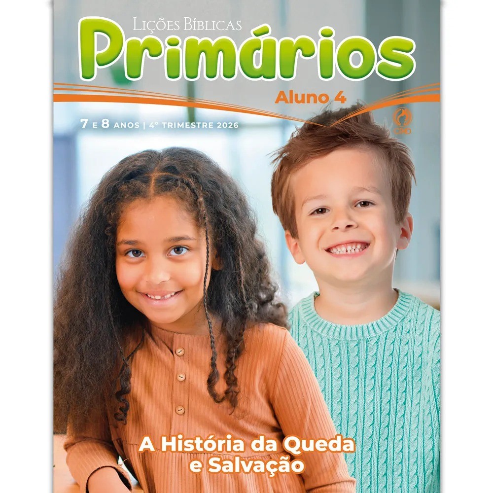 Revista Lições Bíblica Primários Aluno 4º Trimestre 2026