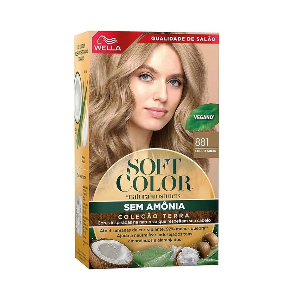 Wella Soft Color - 881 - Louro Areia