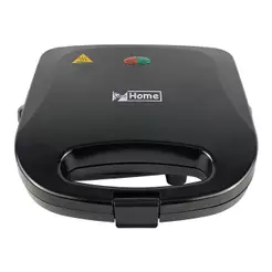 Sanduicheira Grill Antiaderente Preta 750W SAN004 - Seven Home