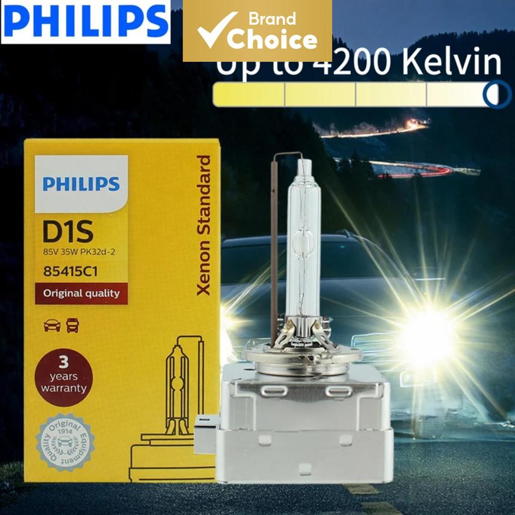 Para Philips D1s Xenon Lâmpada 1 peça 35w 4200k Lâmpada de farol OEM branca Upgrade Projector para carro