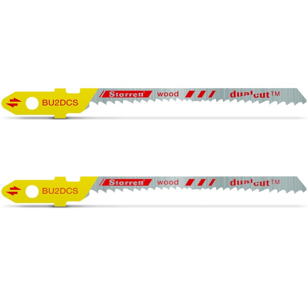 Lâmina serra tico tico 50 mm bimetal para madeira 2 peças - BU2DCS-2 Starrett