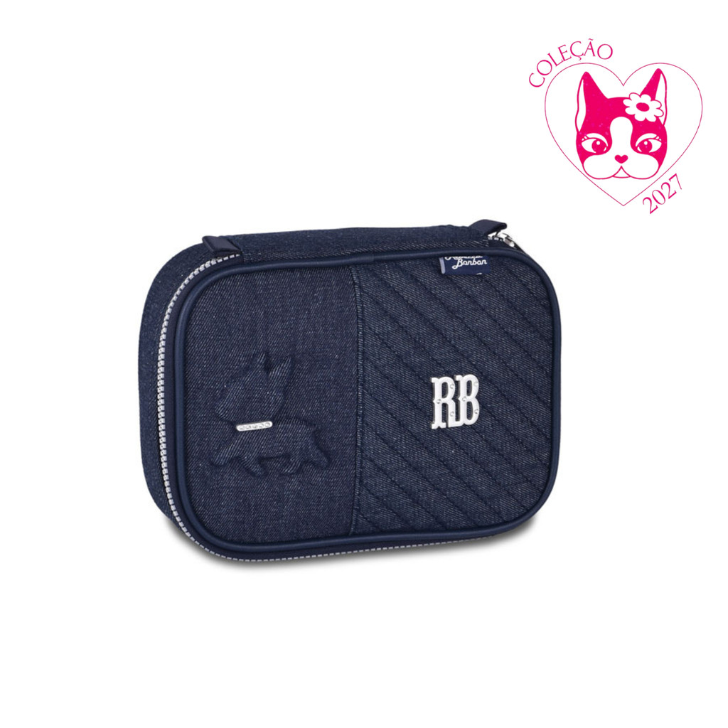Estojo Box 36 Pens Rebecca Bonbon Jeans-Clio Style
