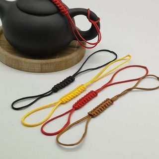 Corda para bule tecida à mão, alta qualidade, roxo, argila, pote, corda, resistente a choques, copo de água, acessórios 
