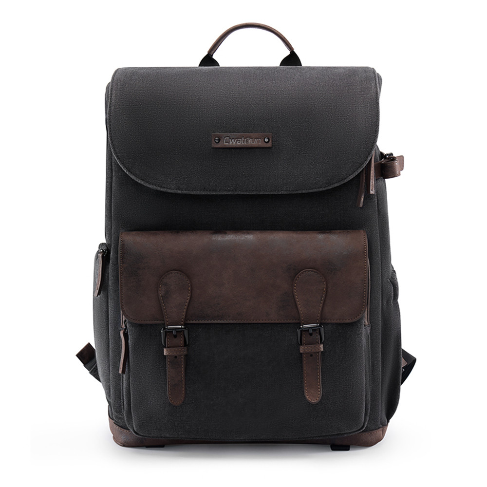 Mochila para câmera para fotógrafos Bolsa DSLR Caminhadas Fotografia de grande capacidade com suporte para tripé e