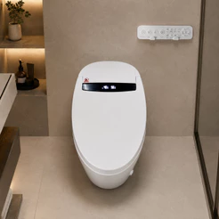 Vaso Sanitario Inteligente Smart Pequim 110V Led Descarga Automatica Controle
