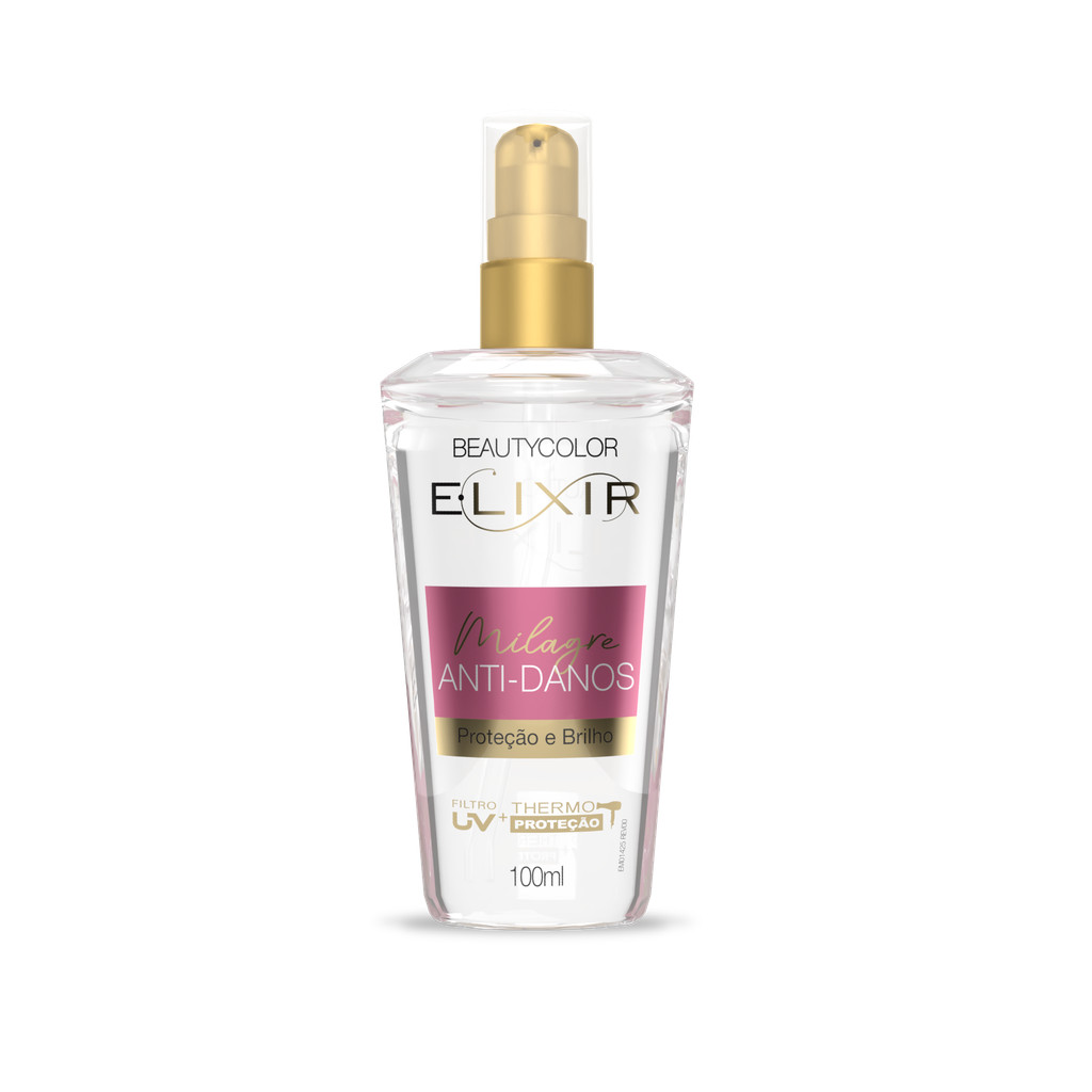 Imagem E.lixir Milagre Anti-Danos - Protege os Fios - BEAUTYCOLOR - 100ml