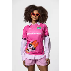 Camisa Florzinha Meninas Superpoderosas 2026 Vôlei Brasil Feminina Volt