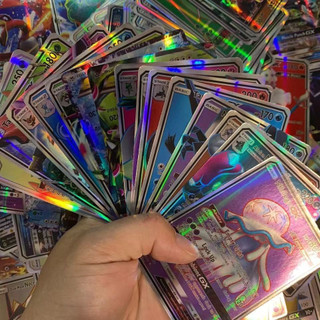 Conjunto de 20 cartas Pokémon, cartas Pokémon brilhantes, TQX9.