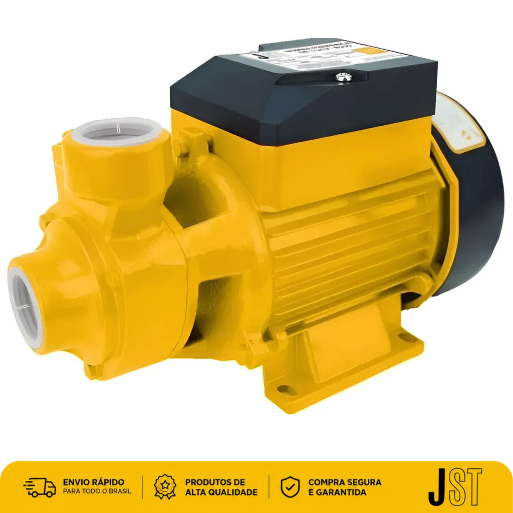Bomba D'água Periférica JST B500 1/2 CV 127V 33L/min Silenciosa 26m Monofásica