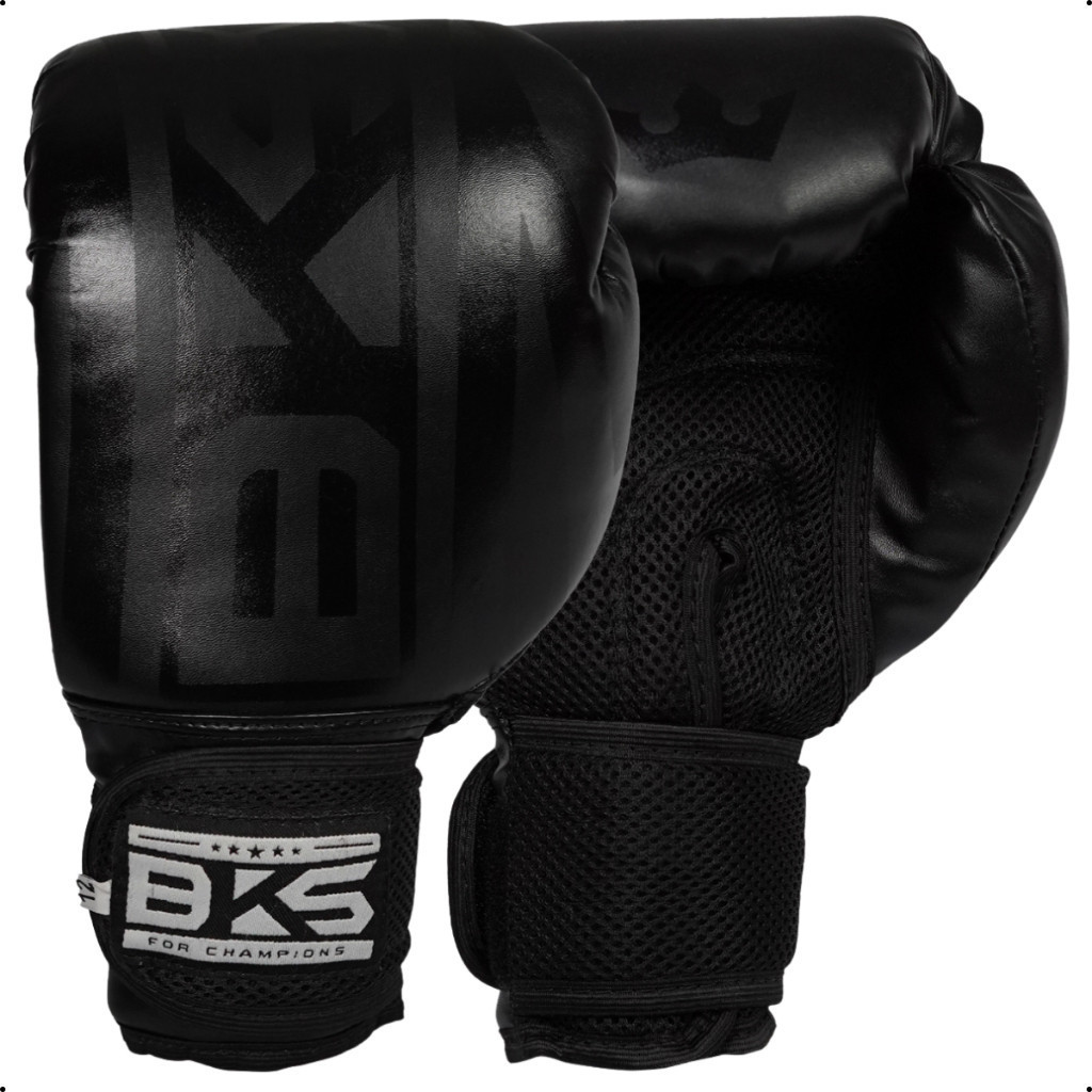 Luva De Boxe Treino Muay Thai Kickboxing BKS + Sacola de Brinde