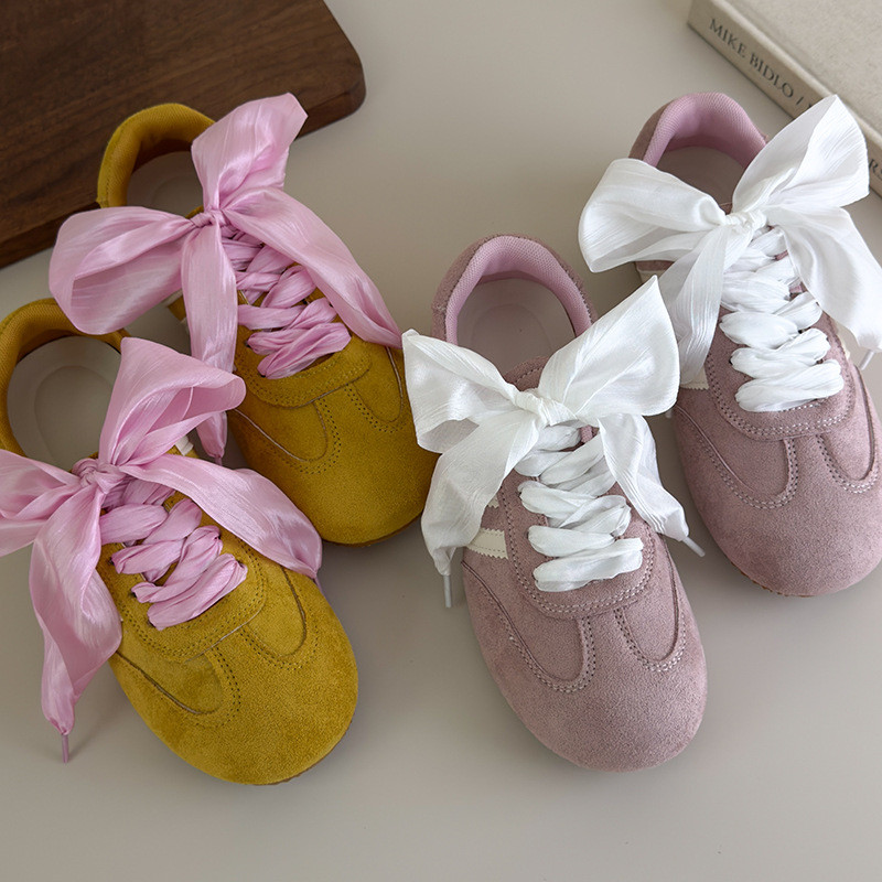 Doce fita cadarço Organza Chiffon fio colorido renda estilo balé tênis sapatos de lona corda de sapato feminino
