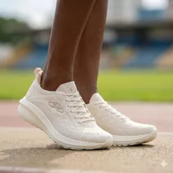 Tênis Feminino Olympikus Lance 370 Creme
