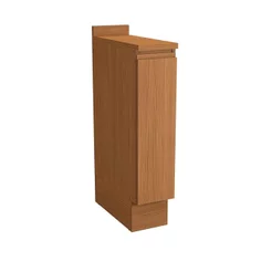 Balcão Porta Condimentos 1 Porta com Tampo 20cm Ciela Marrom/Canela Canela