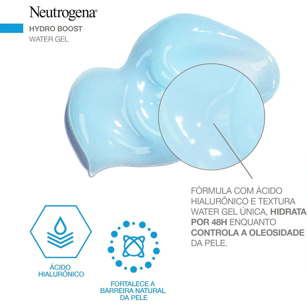 Kit Hidratante Facial Neutrogena Hydro Boost Water Gel 50g - 2 Unidades · foto 2