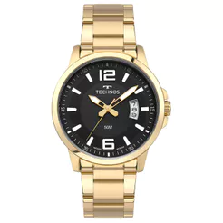 Relógio Technos Masculino Racer Dourado - 2315LAS/1P