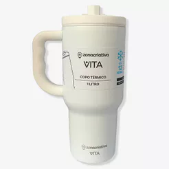 Copo Térmico Tumbler Vita Neve – Zonacriativa
