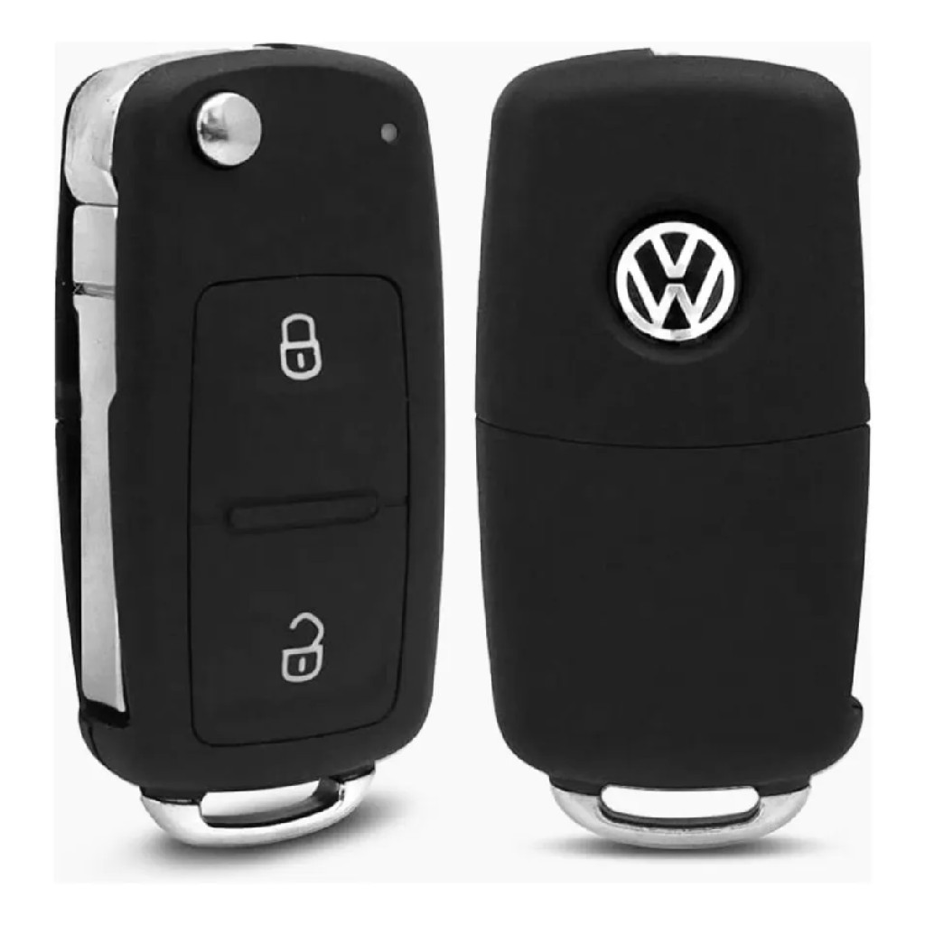 Controle Chave Canivete Automotivo Vw 2bt Alarmes Look Out em Oferta na Shopee
