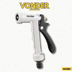 Esguicho Metálico Tipo Pistola EP 237 Jardim - VONDER
