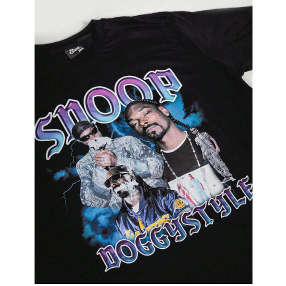 Blusa Camisa Camiseta Básica Camiseta oversized bootleg Snoop Dogg Doggystyle