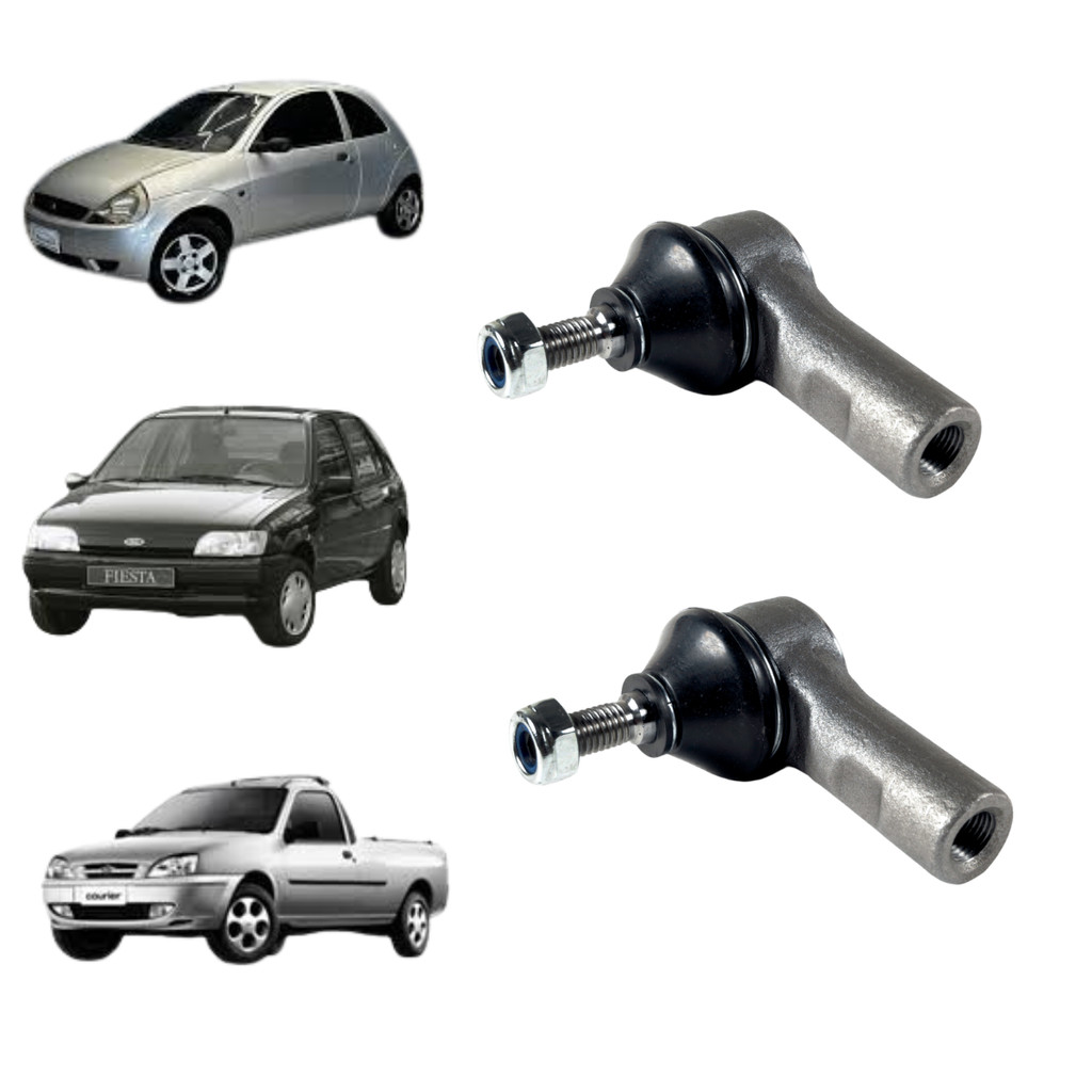 Par Terminal Direção Ford Ka 97 98 99 2000 2001 2002 2003 Direção Hidráulica e Mecânica em Oferta na Shopee