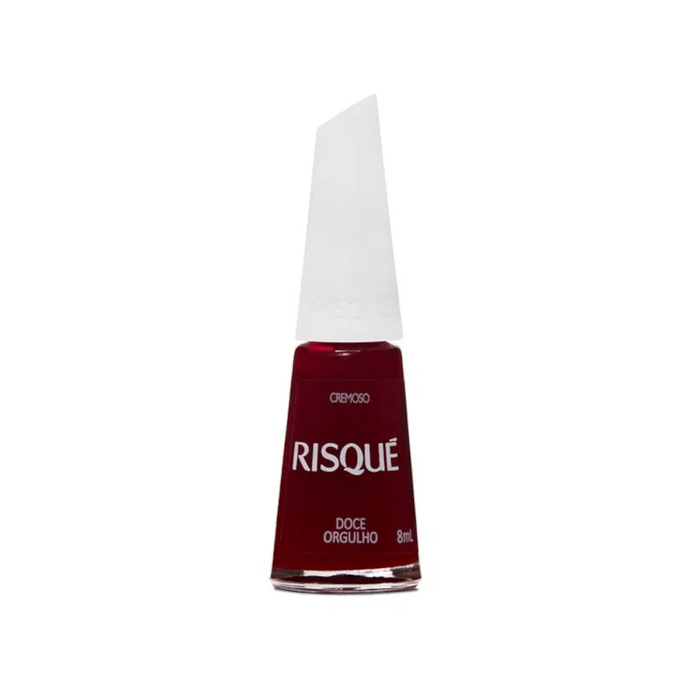 Esmalte Risqué Sete Vermelhos Doce Orgulho em Oferta na Shopee