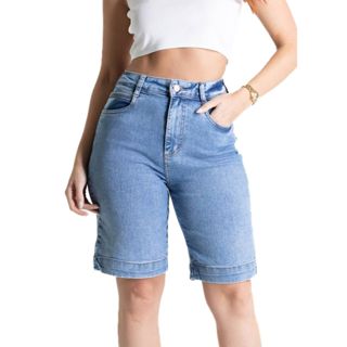 Bermuda Jeans Sawary - 281078 em Oferta na Shopee