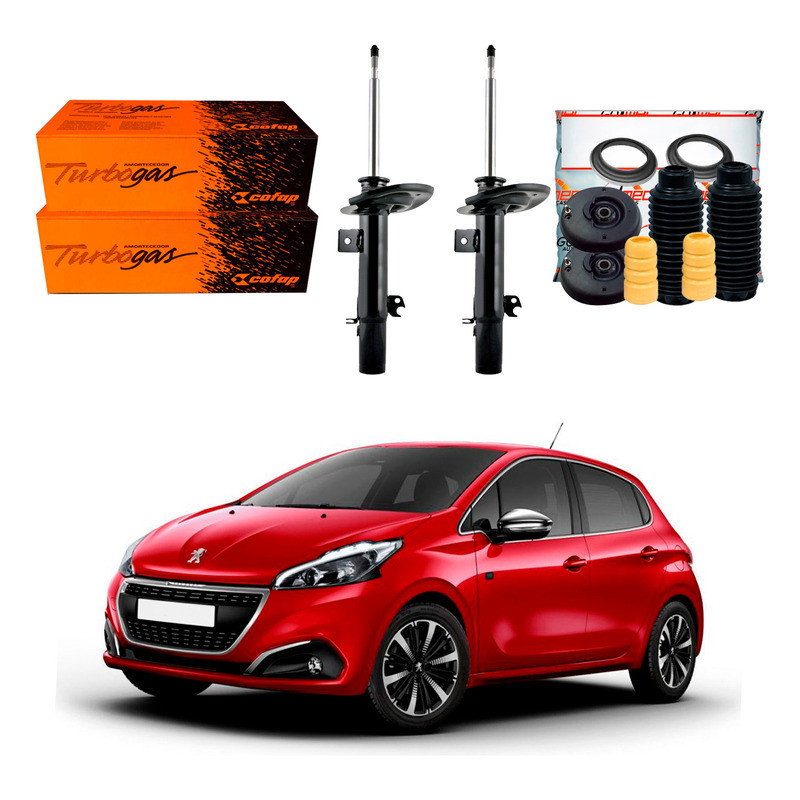Kit Amortecedor Dianteiro, 208 1.2 Manual 2016 A 2020