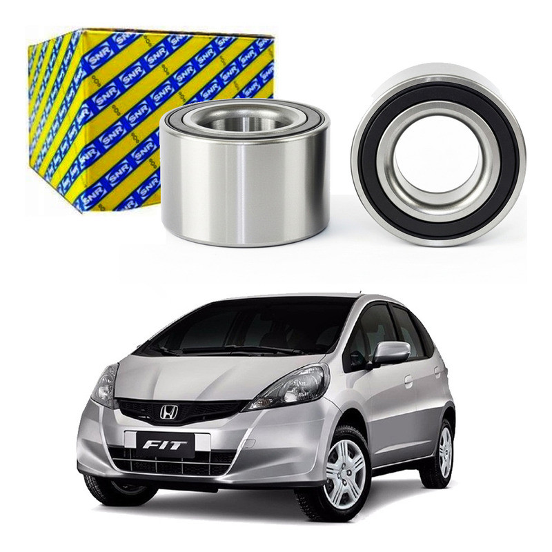 Par Rolamento Dianteiro Fit 1.4 16v 2008 A 2014