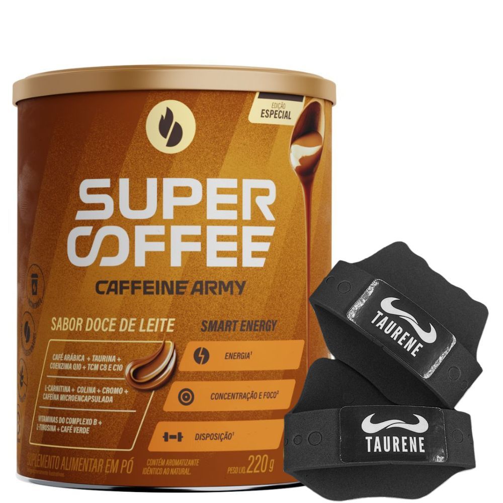 SuperCoffee 3.0 Doce de Leite 220g Luva - Caffeine Army