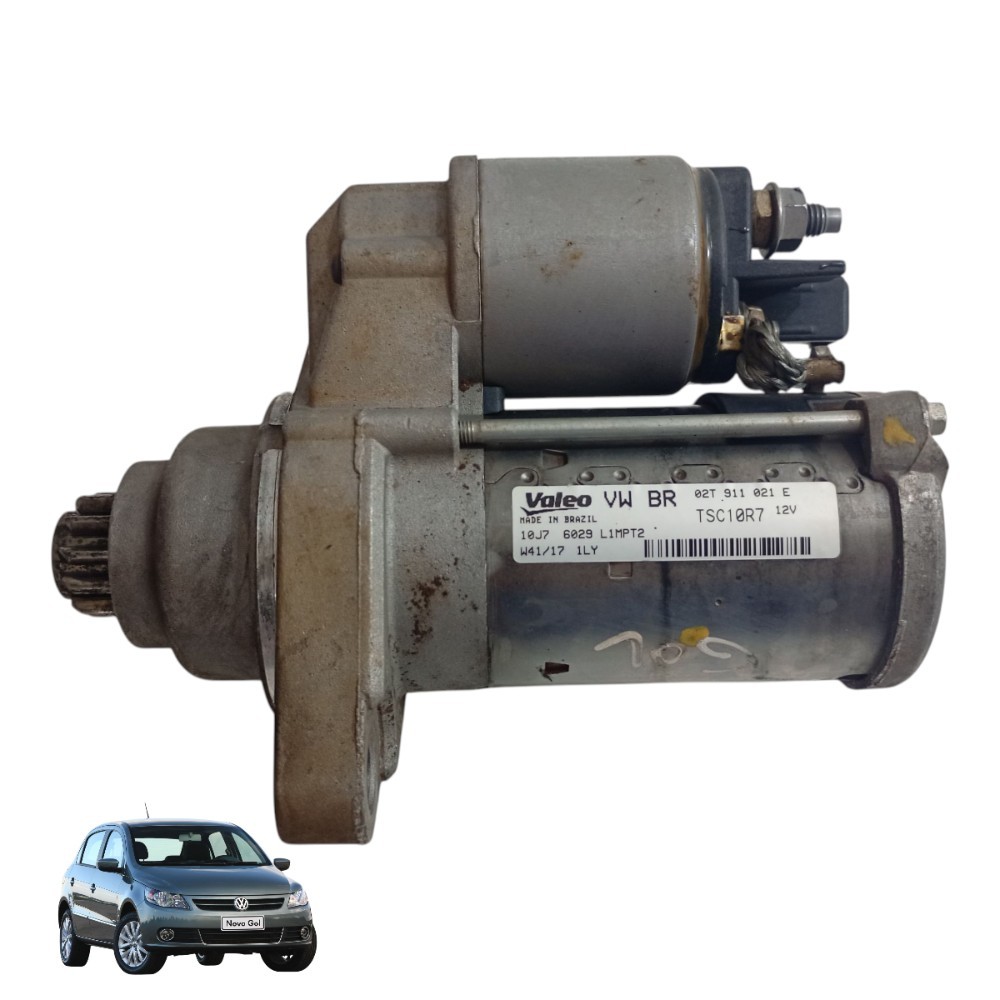 Motor Arranque Partida 11 dentes volkswagen Fox spacefox voyage Gol Saveiro G5 G6 G7 2011 2012 2013 2014 2015 2016 2018
