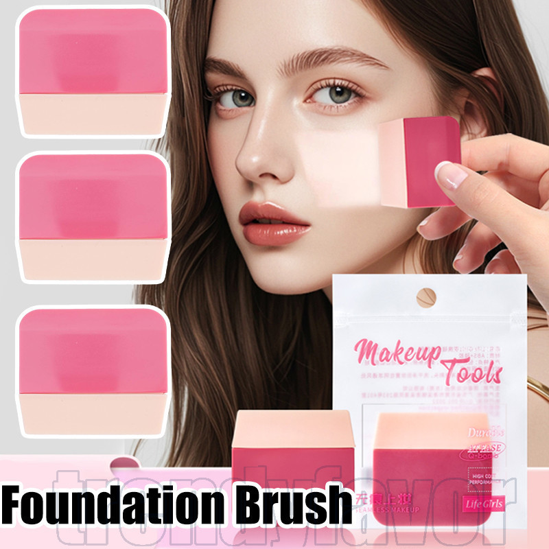 1/2/4 Unidades De Pincel De Base De Silicone-Blush De Contorno Multiuso-Ferramentas De Maquiagem De Beleza-Aplicador Fac
