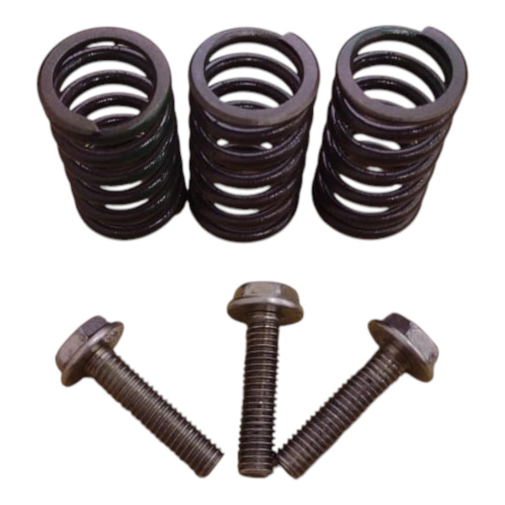 MOLAS PARAFUSO PLATO CUBO HONDA CB 300F TWISTER 23-25 ORIGINAL SEMI NOVO