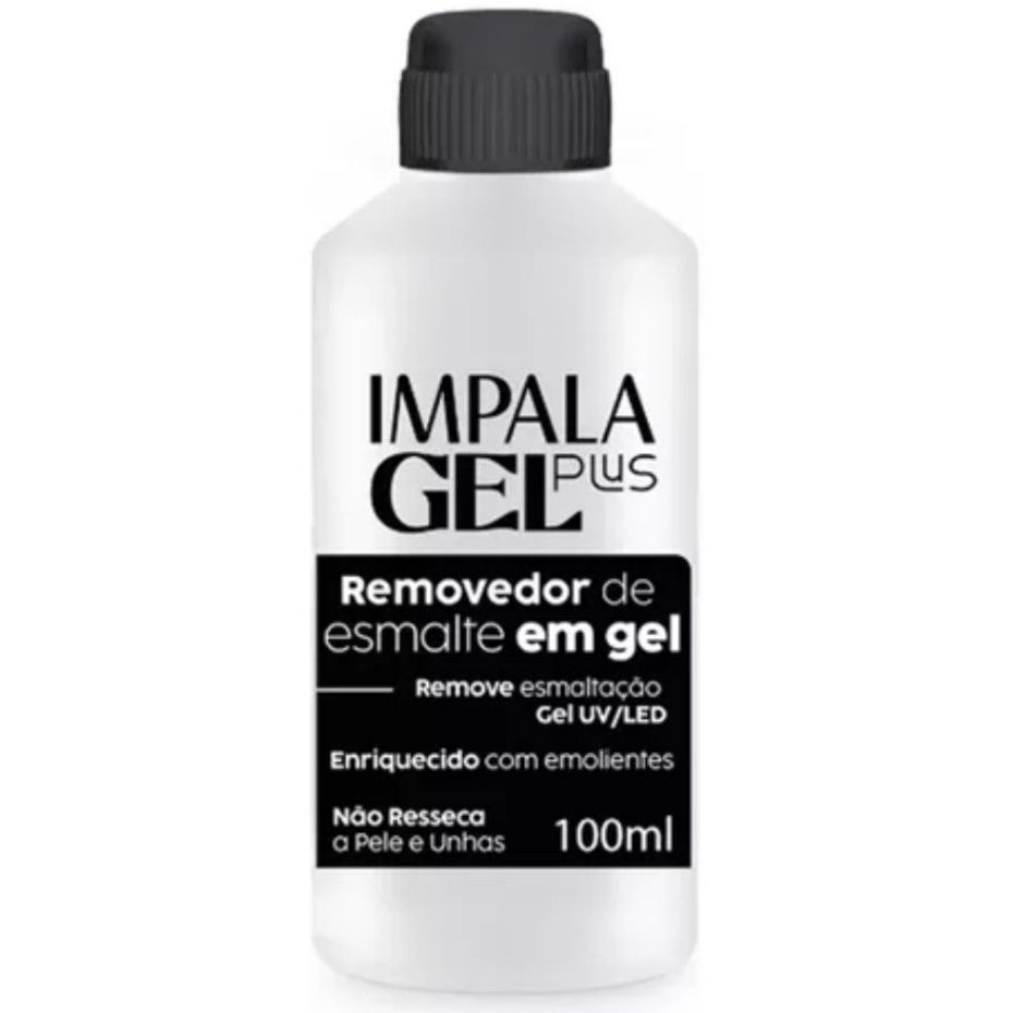 Removedor de Esmalte em Gel 100ml - Impala GEL Plus em Oferta na Shopee