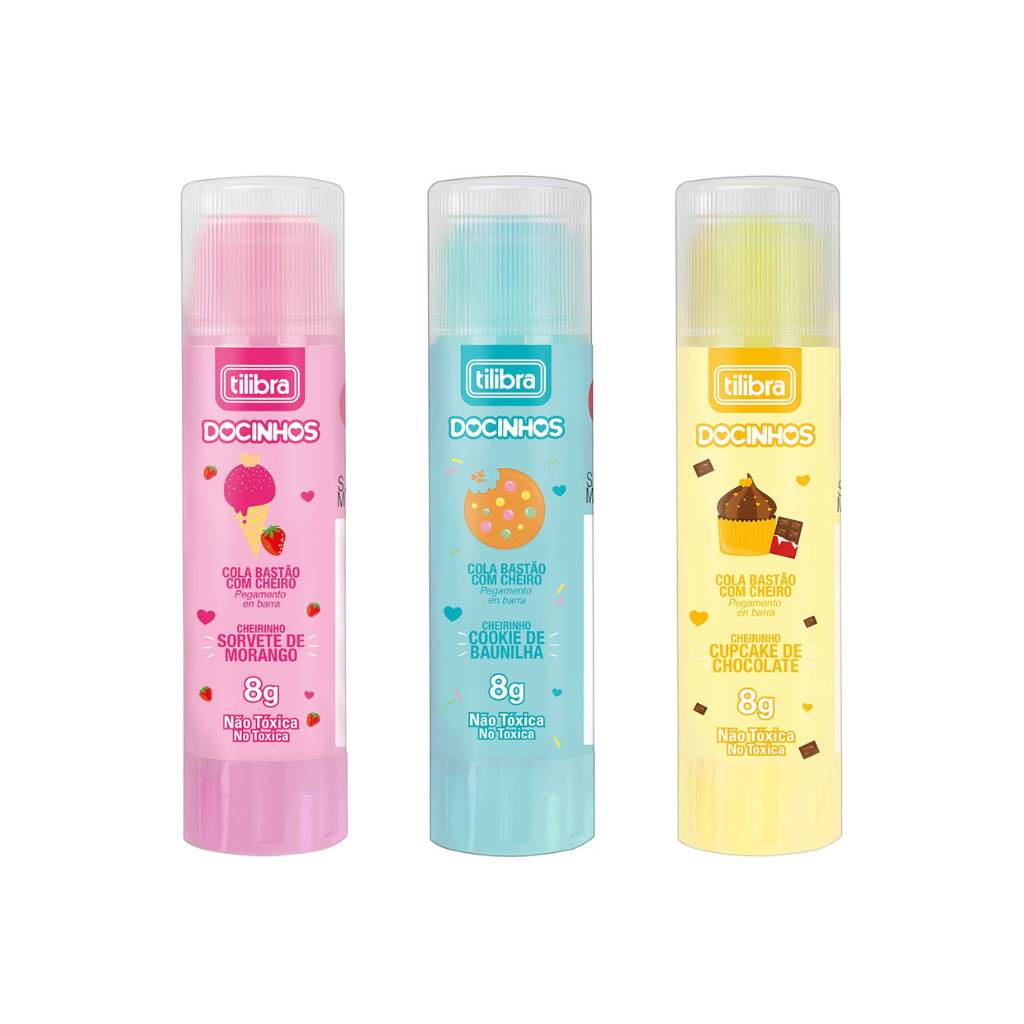 Cola Bastão Com Cheirinho 8g - Tilibra em Oferta na Shopee