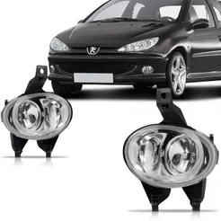 Farol Milha Peugeot 206 2004 2005 2006 2007 2008 2009 2010