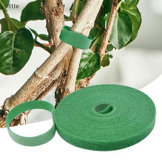 [FSP] 1/3/5M Nylon Planta Bandagem Gravata Reutilizável Gancho Laços Fita Prendedora Verde Bambu Cana Envoltório Suporte