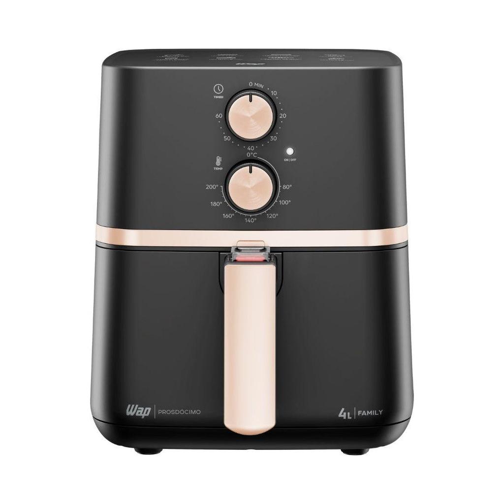 Fritadeira WAP Air Fryer Family 4L Antiaderente 1500W 220V
