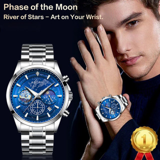 【Brilha No Escuro】Modern Glowinthedark Men's Quartz Watch Sports National Electronic Timepiece Relógio/Noturno/Masculino