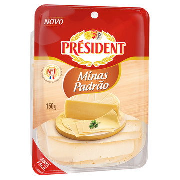 Queijo Minas Padrão Fatiado President