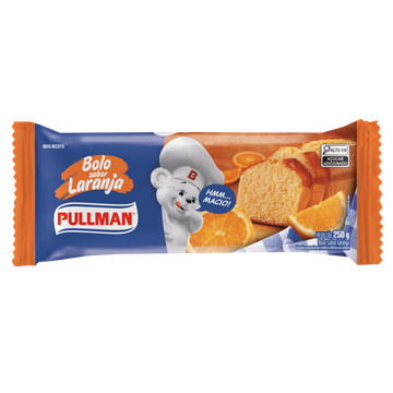 Pullman Bolo Laranja Pacote 250g