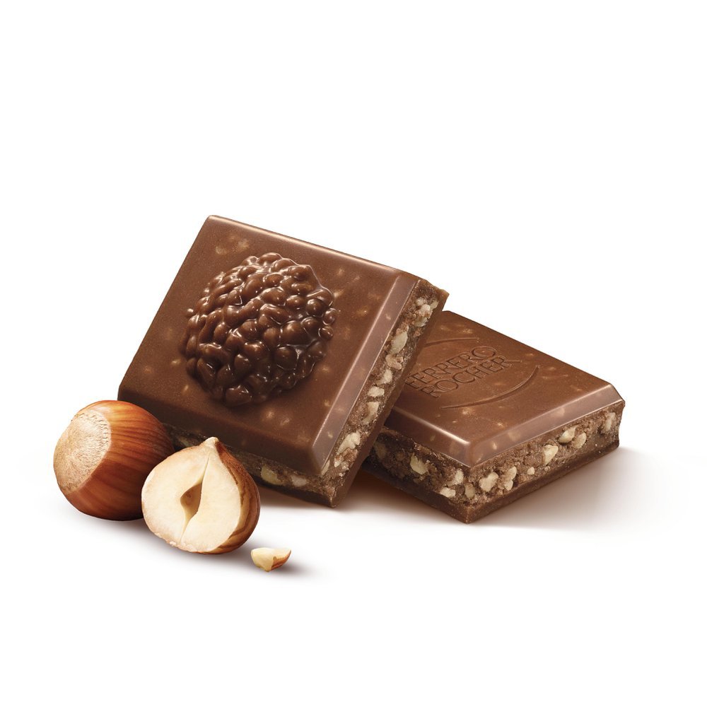 Chocolate Ferrero Rocher Tablete Chocolate Ao Leite com Avelã 90g