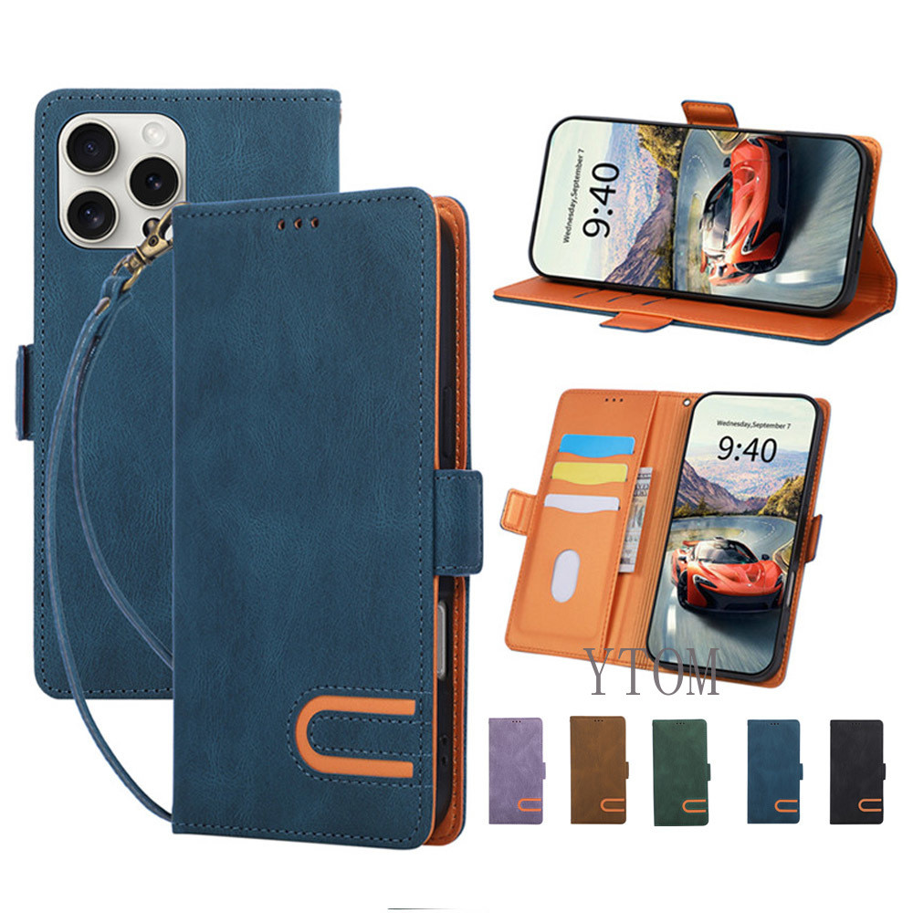 Capa Para Samsung Galaxy A17 A36 A06 A16 A56 A26 A57 A37 A07 A55 A35 A15 A25 A05 A05S A13 A32 4G 5G Flip Wallet Phone Ca