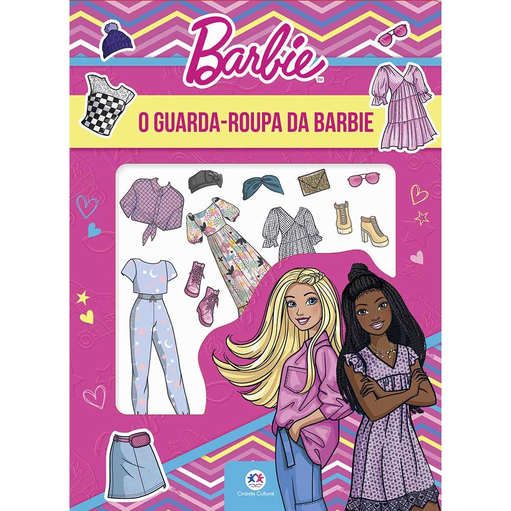 Livro Barbie - O guarda-roupa da Barbie