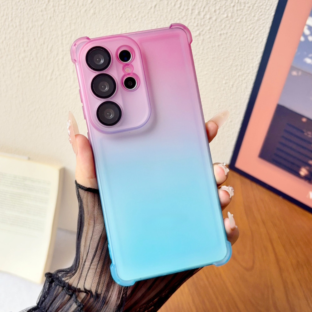 Capa De Telefone Gradiente Fosca Para Samsung Galaxy A57 A37 A27 A17 A07 A56 A36 A26 A16 A06 A55 A35 A25 A15 A54 A52 A14