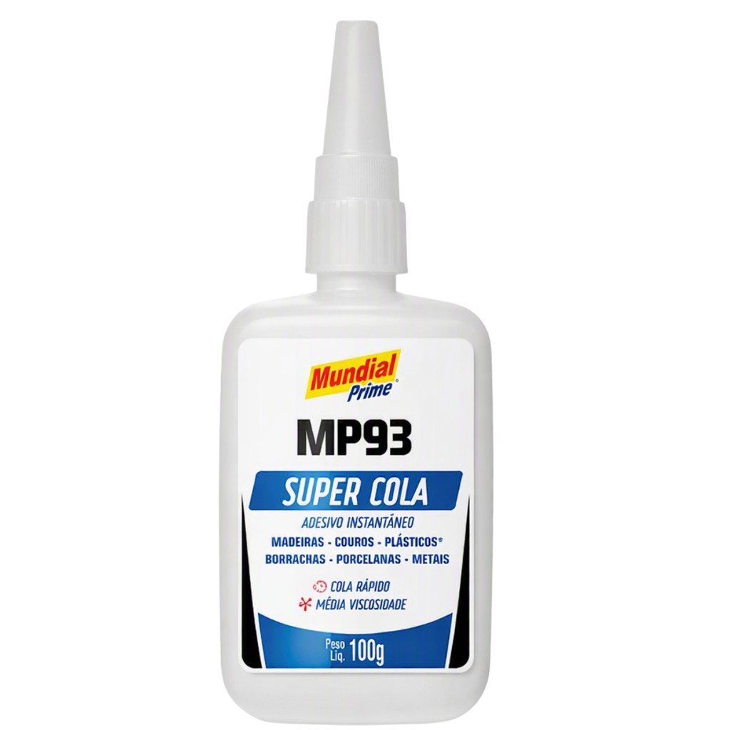 Cola Instantânea Líquida MP93 100g Mundial Prime
