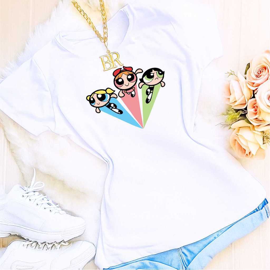 Camiseta Branca - Meninas Super Poderosas 4