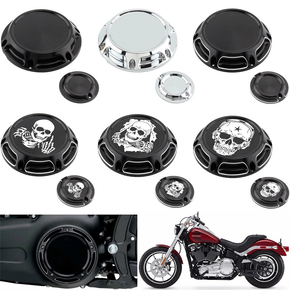Tampa Da Embreagem Do Motor Temporizador Proteger Sincronismo Manivela Eixos Caso Estator Para Harley Sportster XL883 12