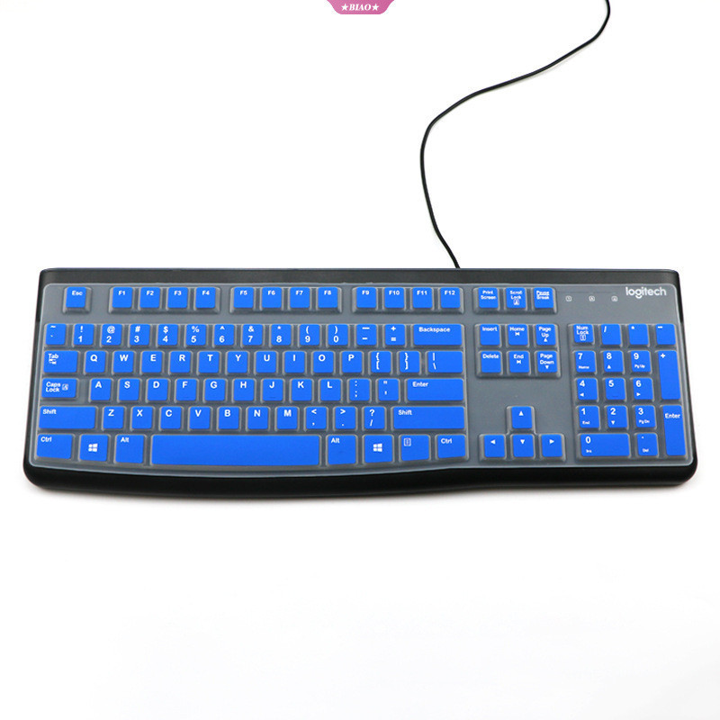 Logitech MK120 K120 Capa De Teclado Protetor De Silicone , À Prova D'água De Poeira , Anti-Arranhões , Cobertura Complet