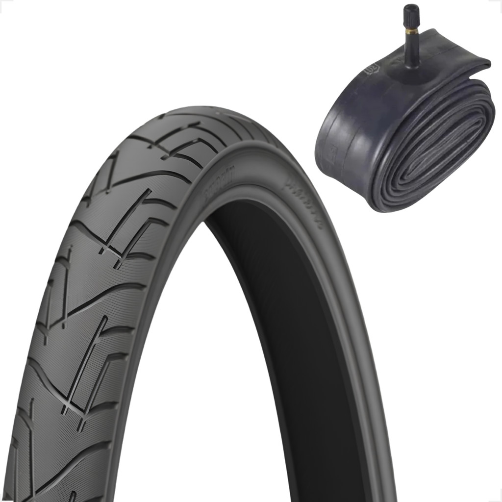 Pneu Levorin Praieiro Aro 24 x 1 95 Balão Slick Bicicleta Infantil + 1 Camara de ar 24 Shiver